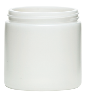 01070 1oz 38-400 HDPE Jar - Wide-Mouth Round