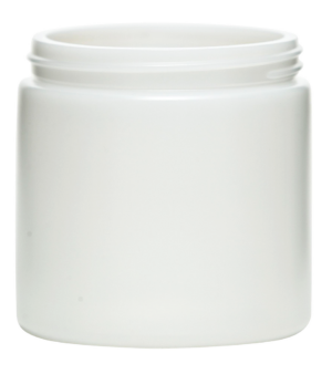 01165 1oz 38-400SP HDPE PCR Jar - Wide-Mouth Round - Image 2