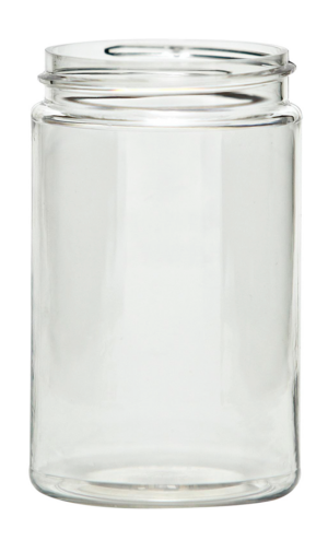 02154 2oz 38-400 HDPE Jar - Straight Sided