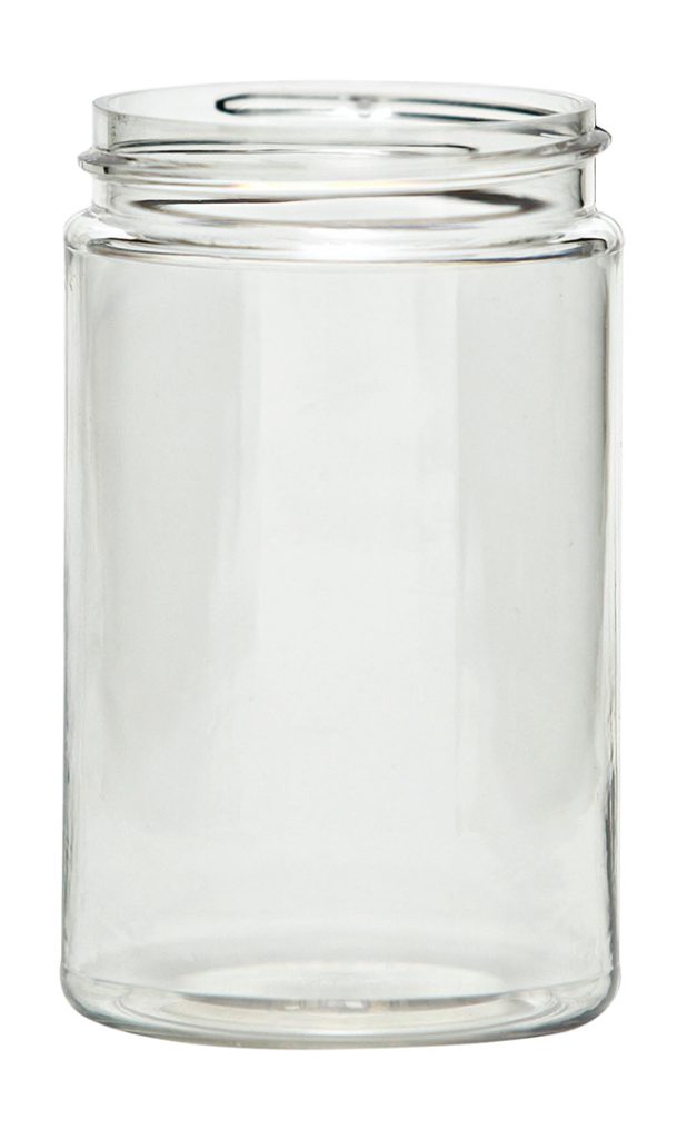 02154 2oz 38-400 HDPE Jar - Straight Sided