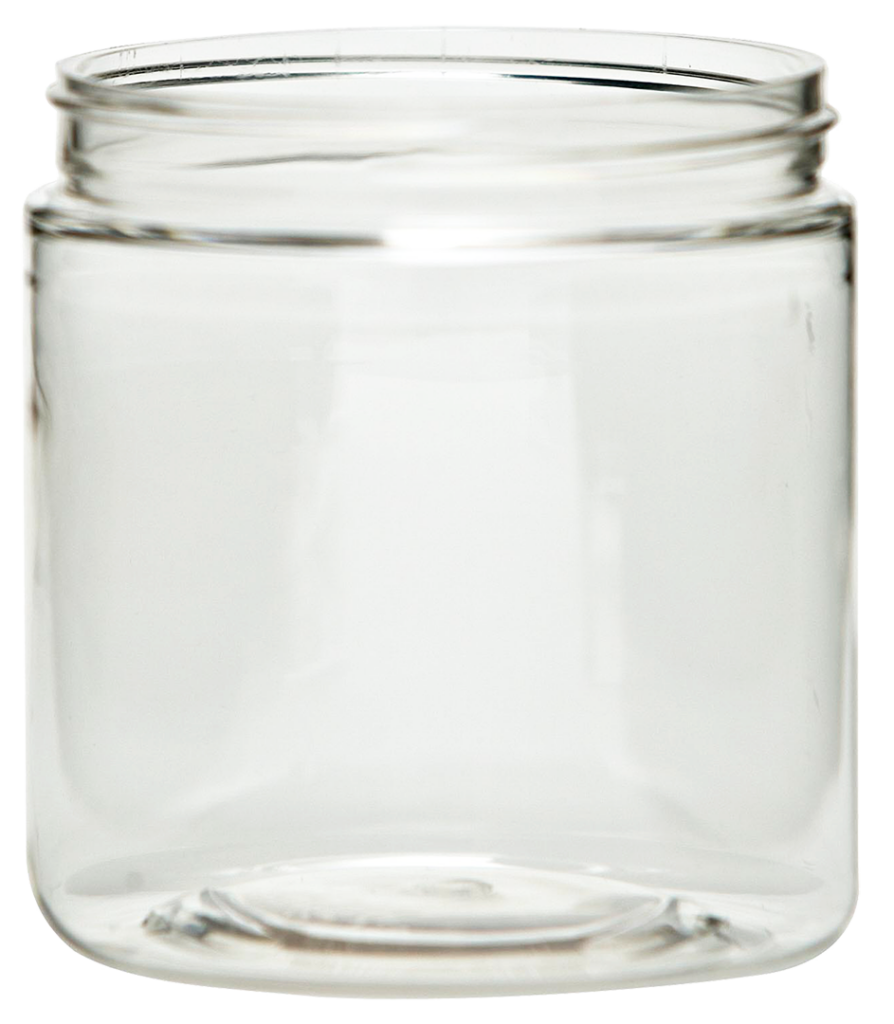 02155 2oz 48-400 PET Jar - Wide-Mouth Round