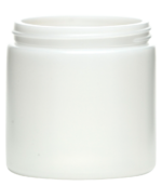 04224 4oz 58-400 HDPE Jar - Wide-Mouth Round