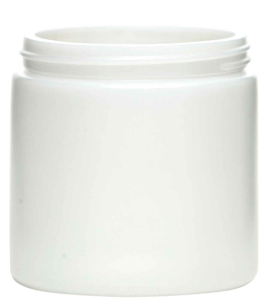 04224 4oz 58-400 HDPE Jar - Wide-Mouth Round