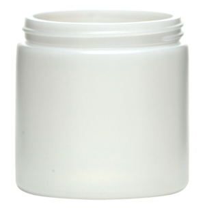 08577 8oz 70-400SP HDPE Jar - Wide-Mouth Round