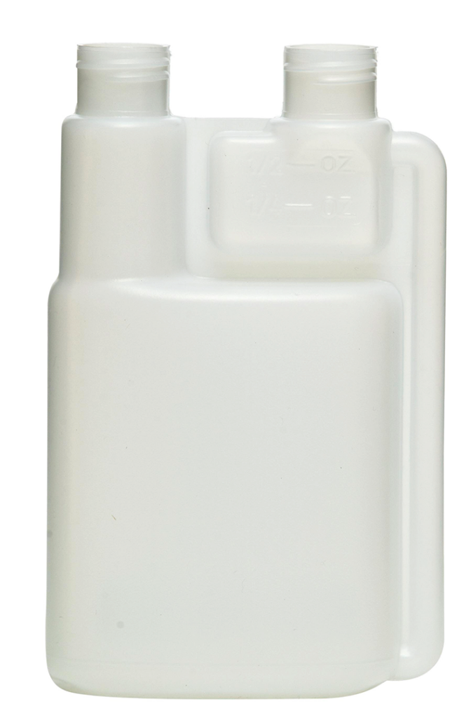 08396 8oz 24-410 HDPE Twin Neck Bettix