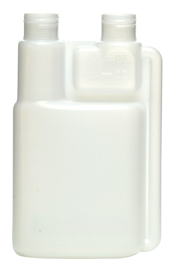 08406 8oz 24-410 HDPE Twin Neck Bettix