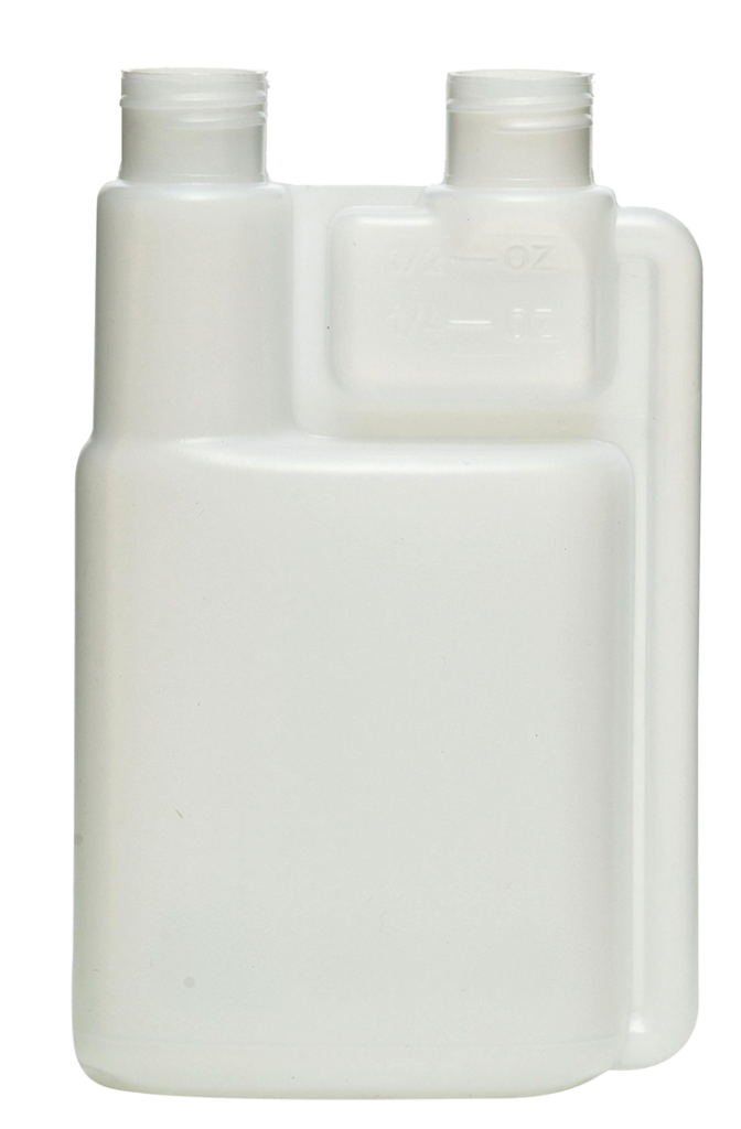 08565 8oz 24-410 HDPE Twin Neck Bettix