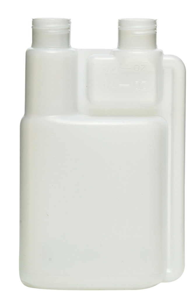 08566 8oz 24-410 HDPE Twin Neck Bettix