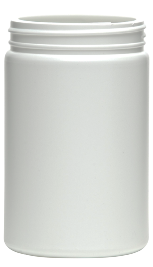 12186 12oz 70-400 HDPE Jar - Wide-Mouth Round