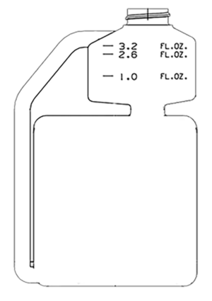 16532 16oz 28-400 HDPE Single Neck Bettix