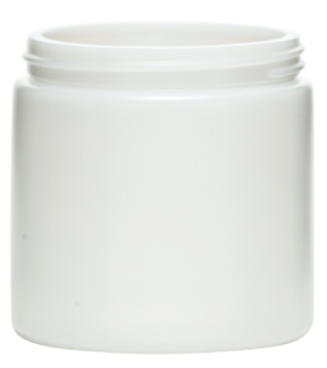 16540 16oz 83-400SP HDPE PCR Jar - Wide-Mouth Round