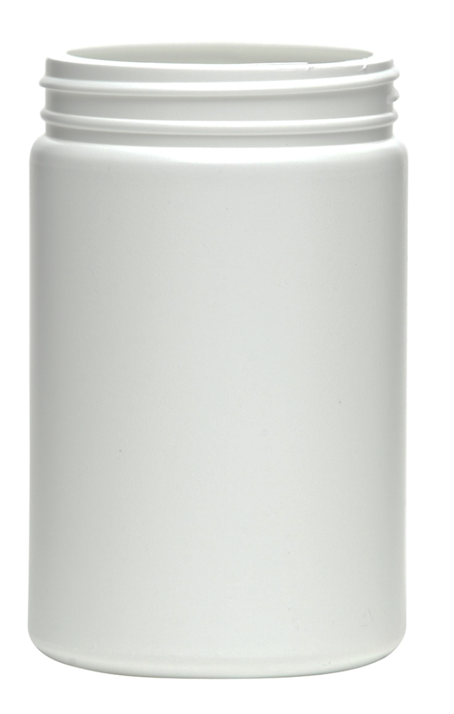 32197 32oz 89-400 HDPE Jar - Wide-Mouth Round
