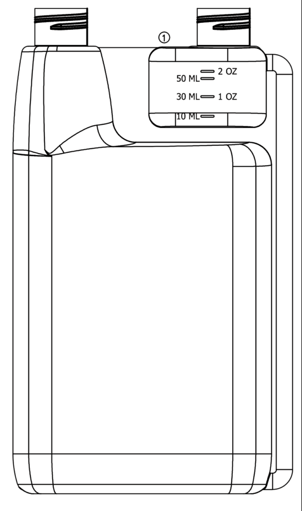 32414 32oz 28-410 HDPE Twin Neck Bettix