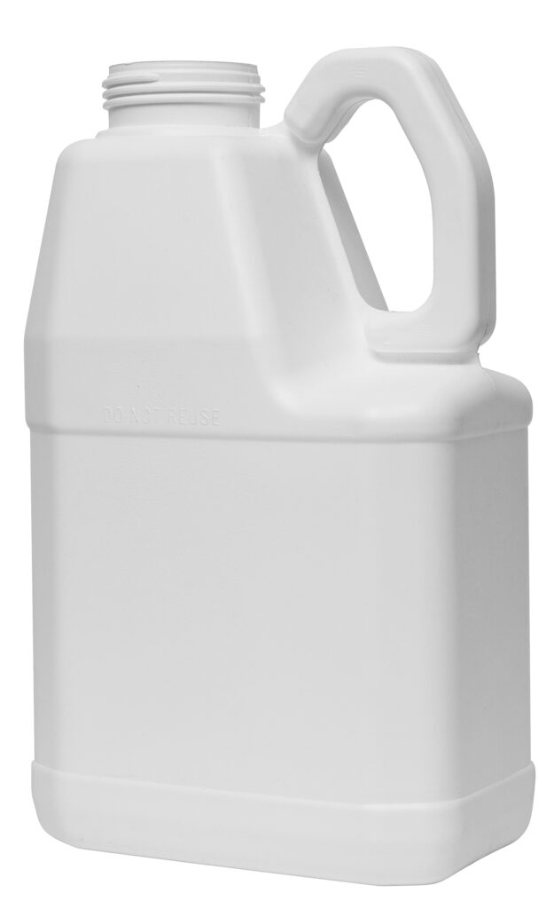 33909 5 Liter 63mm HDPE Pinched Grip Oblong