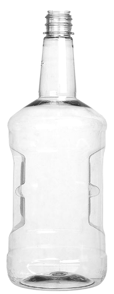 43020 1.75 Liter 33-405 Tamper Evident PET Liquor Sure Grip