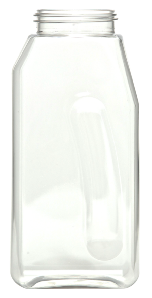 44239 32 oz Pinched Grip Oblong 63-400, spice, spice bottle, spice jar