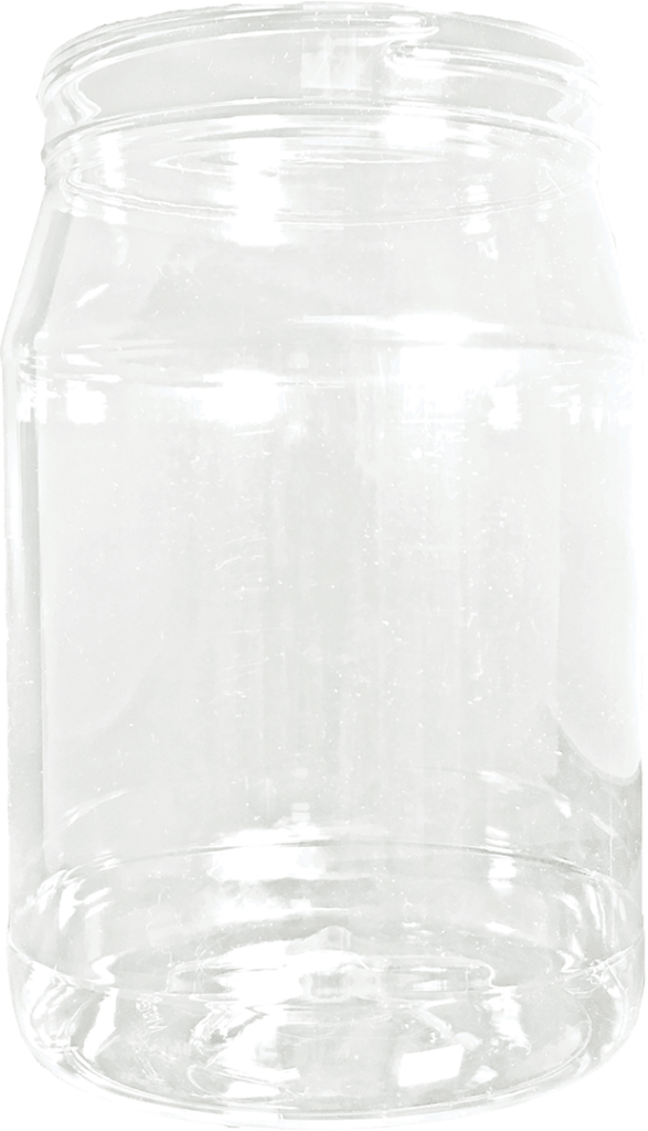 44368 64oz 110-400SP PET Wide-Mouth Round