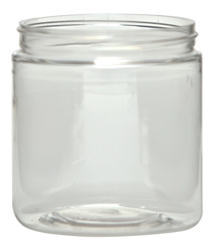 45071 8oz 70-400SP PET Jar - Wide-Mouth Round