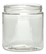45072 6oz 70-400 PET Jar - Wide-Mouth Round