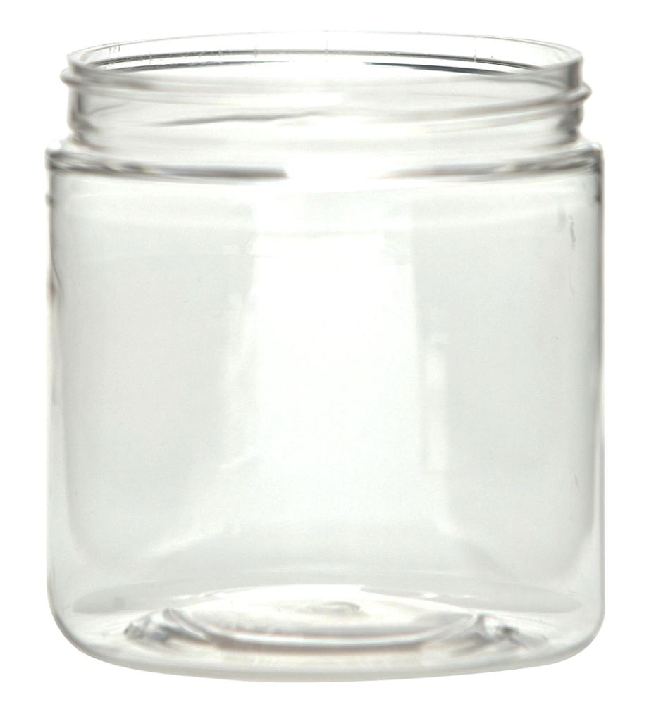 45212 12oz 89-400 PET Jar - Wide-Mouth Round