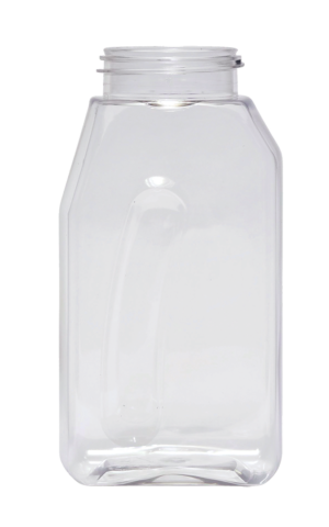 45335 16oz 53-485 PET Pinched Grip Oblong - Image 2