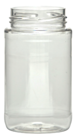 55506 500 ml Jar - Wide-Mouth Label Panel 63 mm