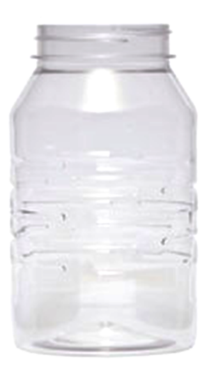 55799 32oz 70-470 PET Jar - Ribbed Mayo