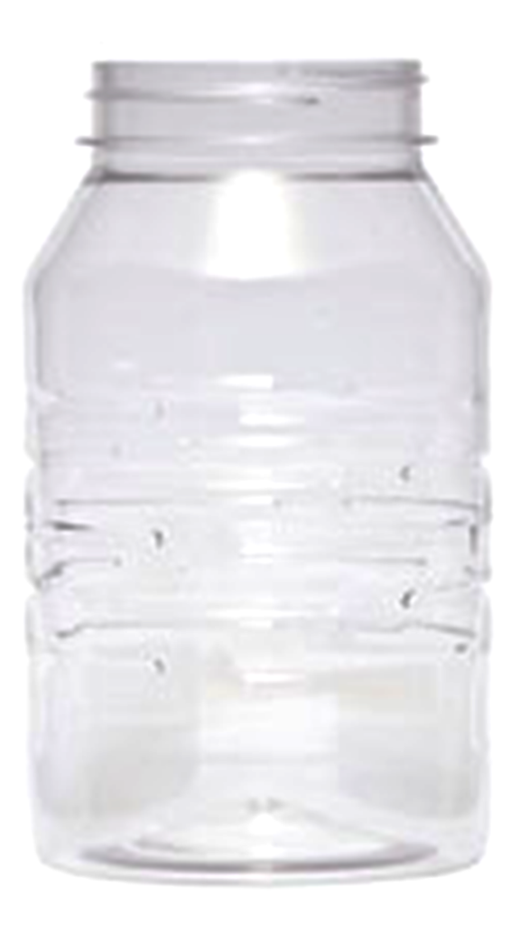 55799 32oz 70-470 PET Jar - Ribbed Mayo