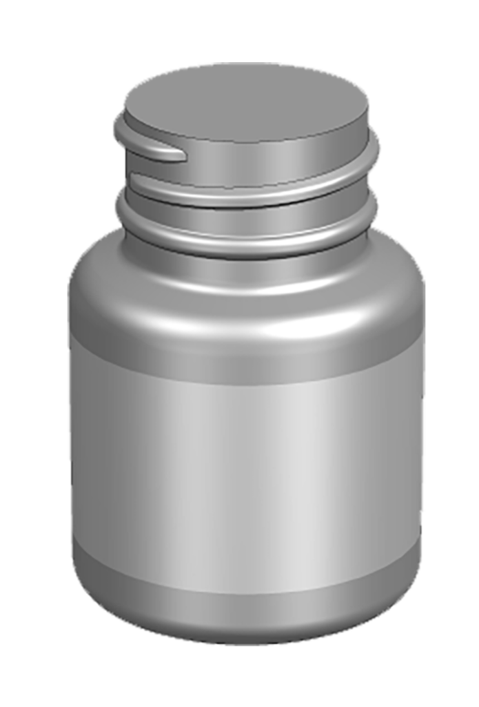 61574 30cc 28-400 HDPE Wide-Mouth Round