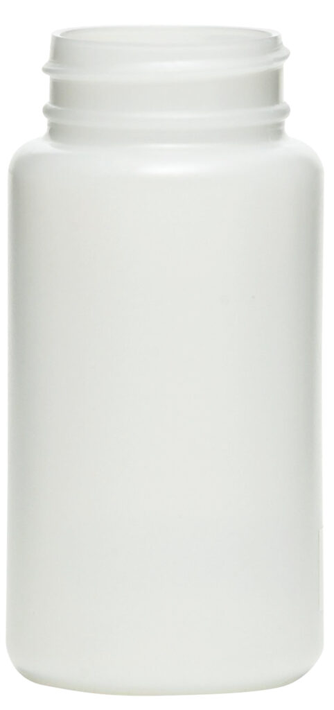 64918 120cc 38-400 HDPE Wide-Mouth Round