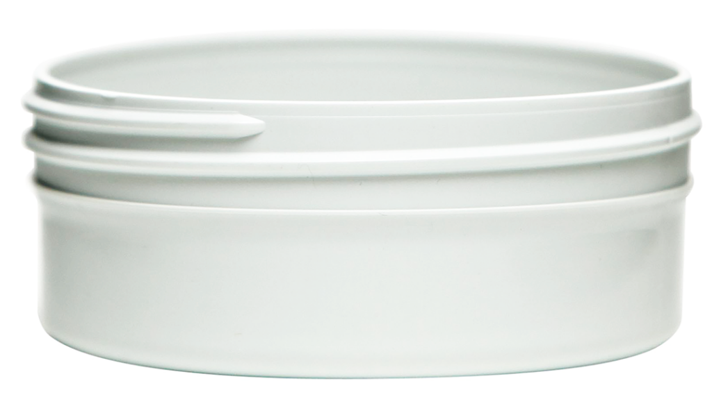 66545 6oz 89-400 PP Jar - Cream Round