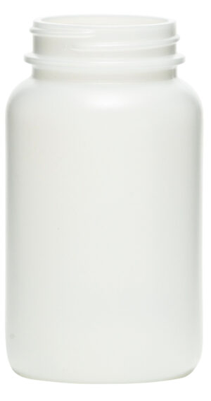 68316 8oz 48-400 HDPE Wide-Mouth Round