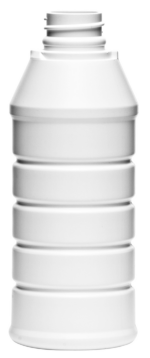 68735 8 oz Ribbed Round 28 mm