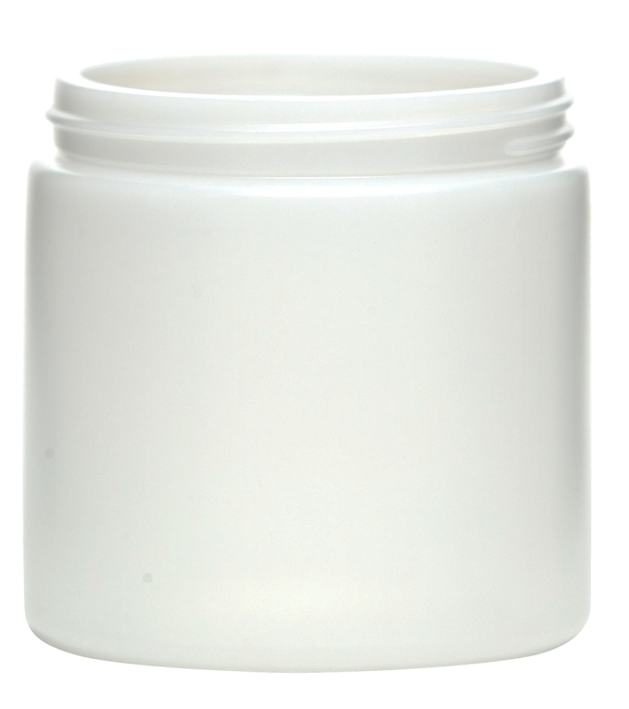 79016 16oz 89-400 HDPE Jar - Wide-Mouth Round