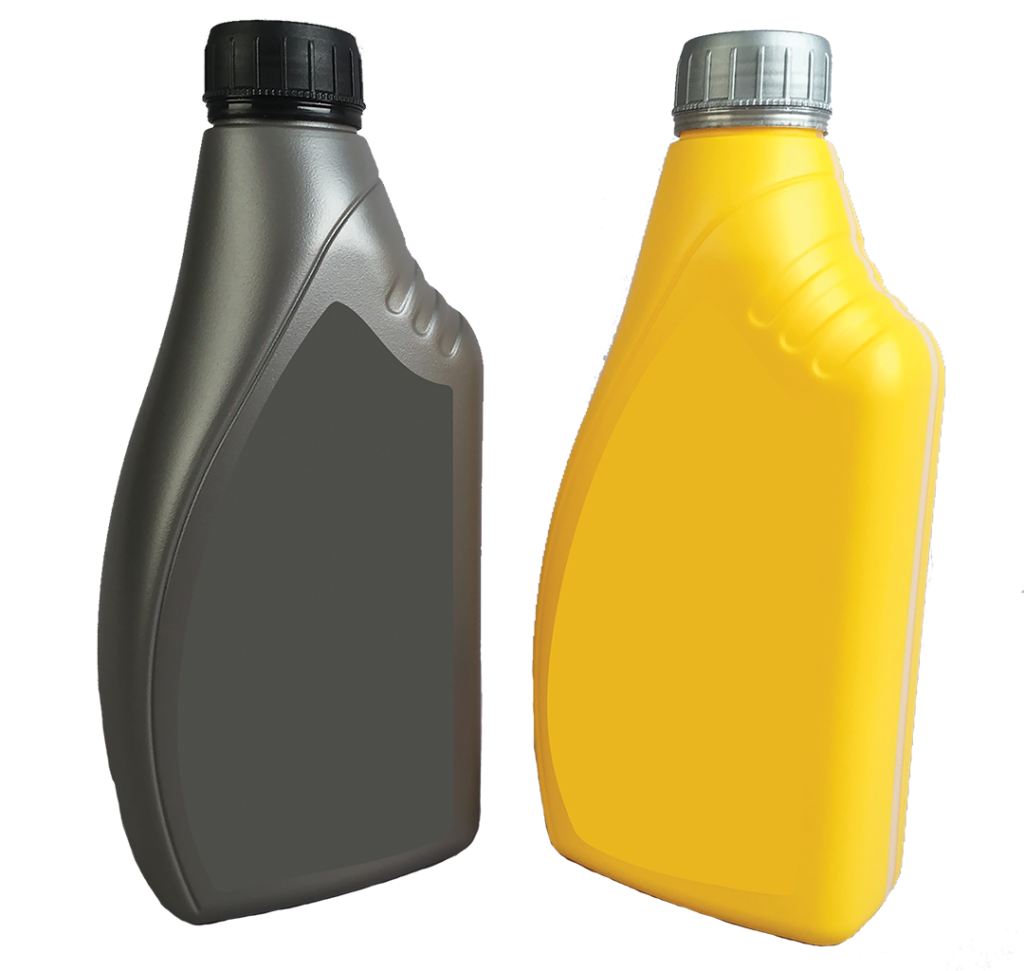 79387 1 Liter 38mm HDPE Motor Oil Oblong with Viewstripe