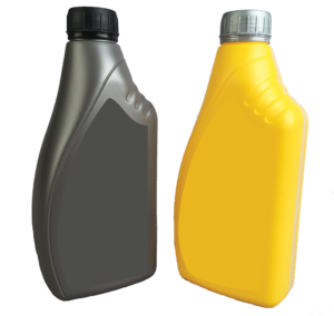 79387 1 Liter 38mm HDPE Motor Oil Oblong with Viewstripe