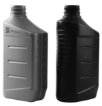 32459 1 Liter 38mm HDPE Motor Oil Oblong with Viewstripe